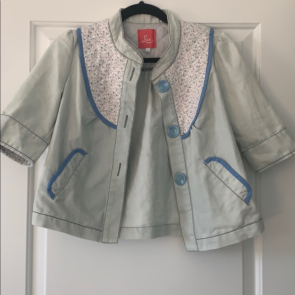 Fun patterned Urban Outfitters Blazer